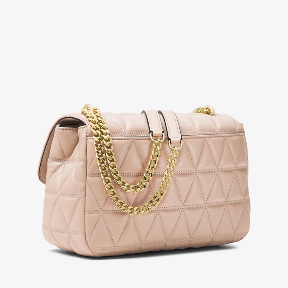 NWT 🎀Michael Kors Sloan Large Quilted Leather Shoulder Bag🎀 - Picture 3 of 4
